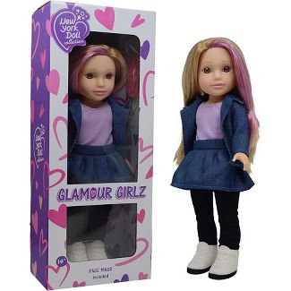 The New York Doll Collection 14 Inch Glamour Girlz Poseable Doll