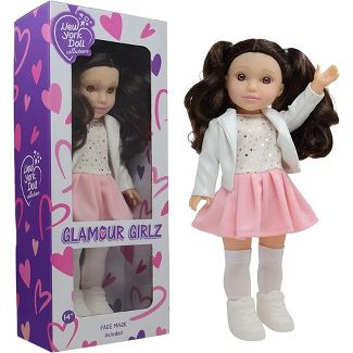 The New York Doll Collection 14 Inch Glamour Girlz Poseable Doll