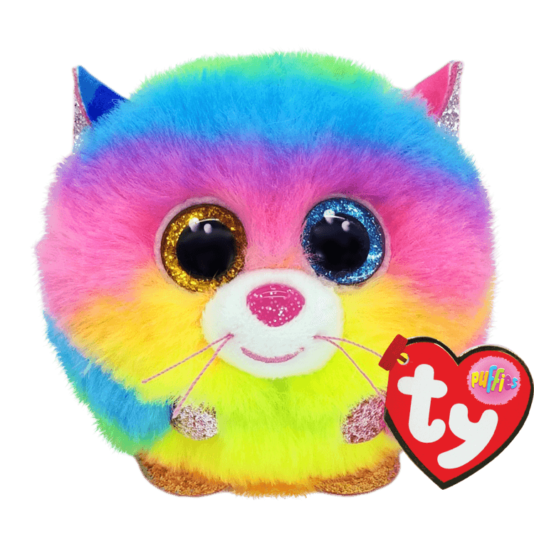 Gizmo- Rainbow Cat Puffies
