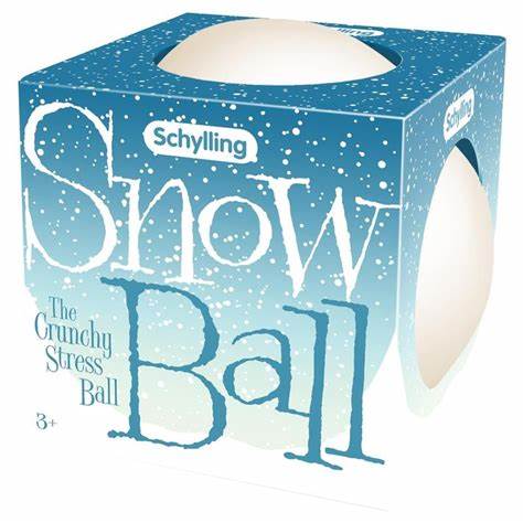 SNOW BALL CRUNCH STRESS BALL NEEDOH
