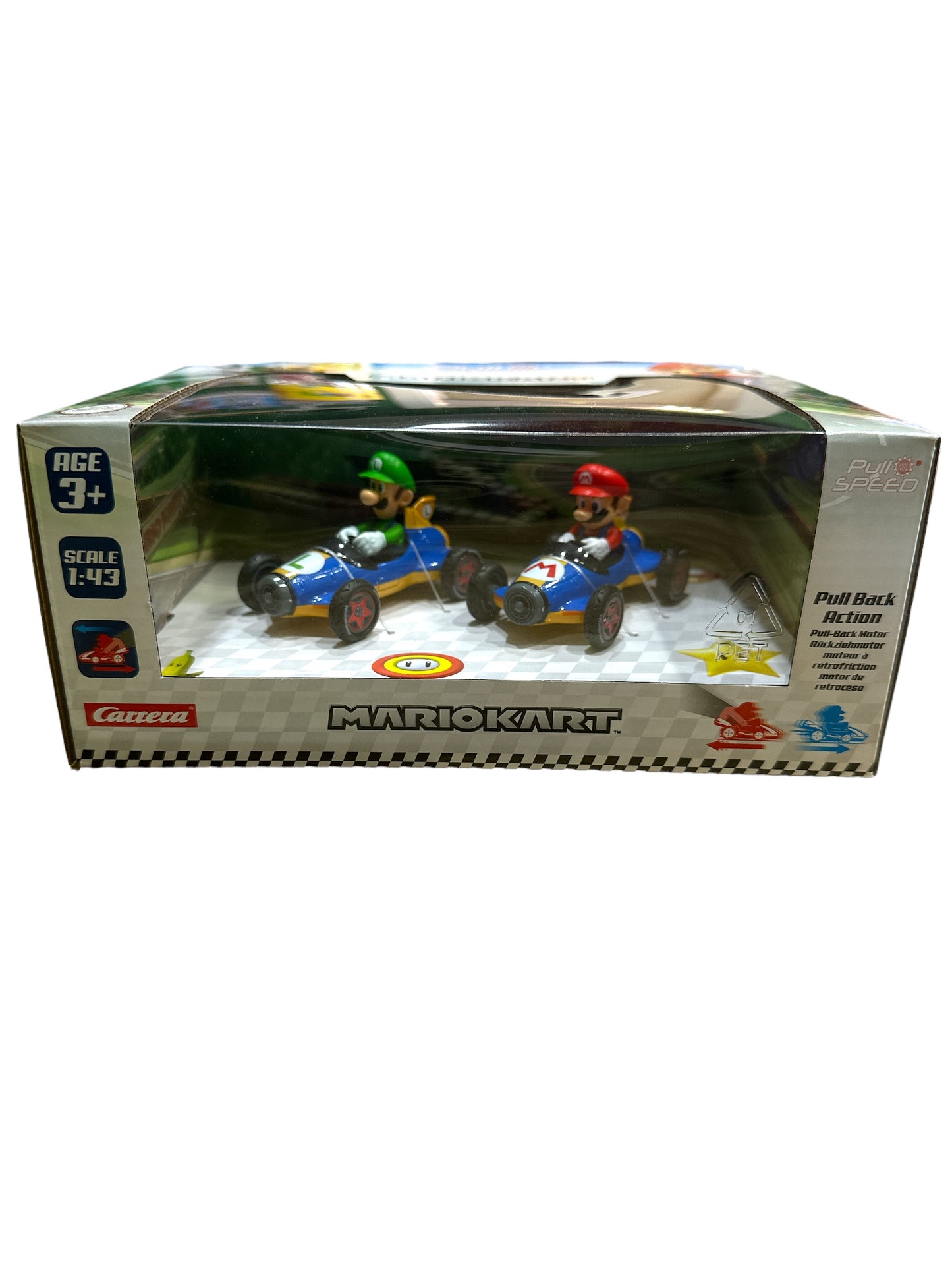 Pull & Speed Twinpack: Mario and Luigi