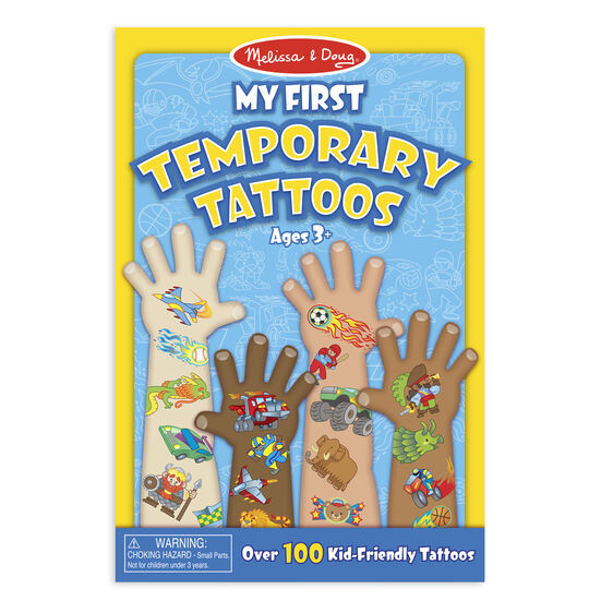 My First Temporary Tattoos: 100+ Kid-Friendly Tattoos - Adventure, Creatures, Sports, and More