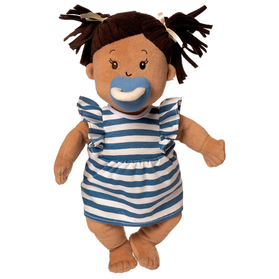 Baby Stella Doll with Brown Pigtails