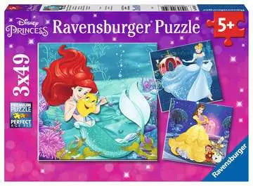Disney Princess Adventure 3x49pc Puzzle