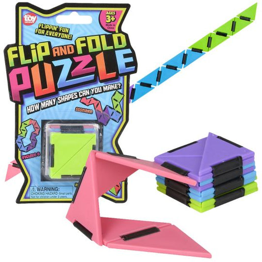 7" Flip And Fold Puzzle Game