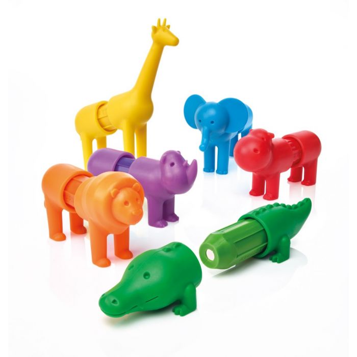 SmartMax My First Safari Animals STEM Magnetic Discovery Animal Set Ages