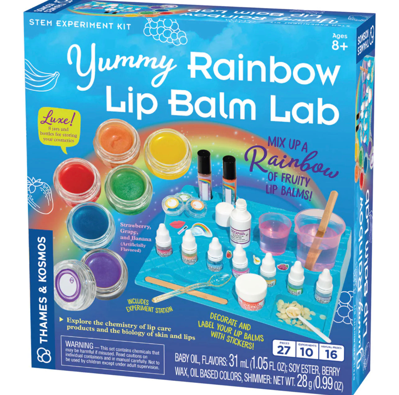 Rainbow Lip Balm Lab