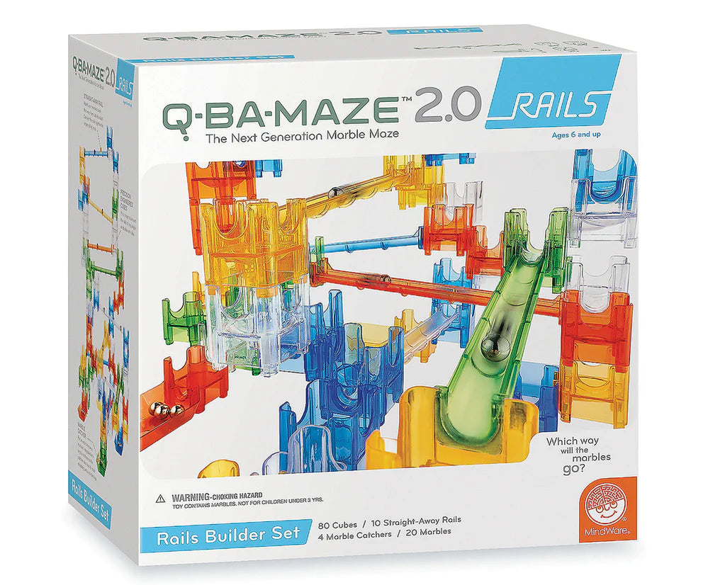 Q-BA-Maze 2.0 Rails Builder Set