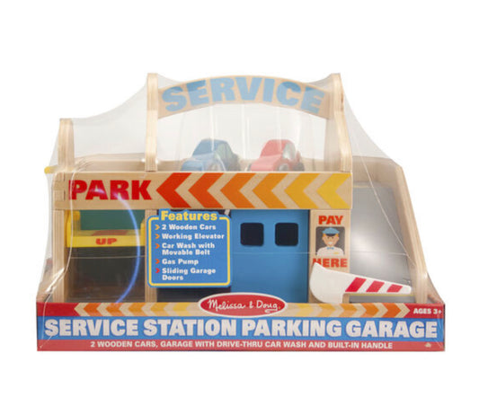 Service Station Parking Garage