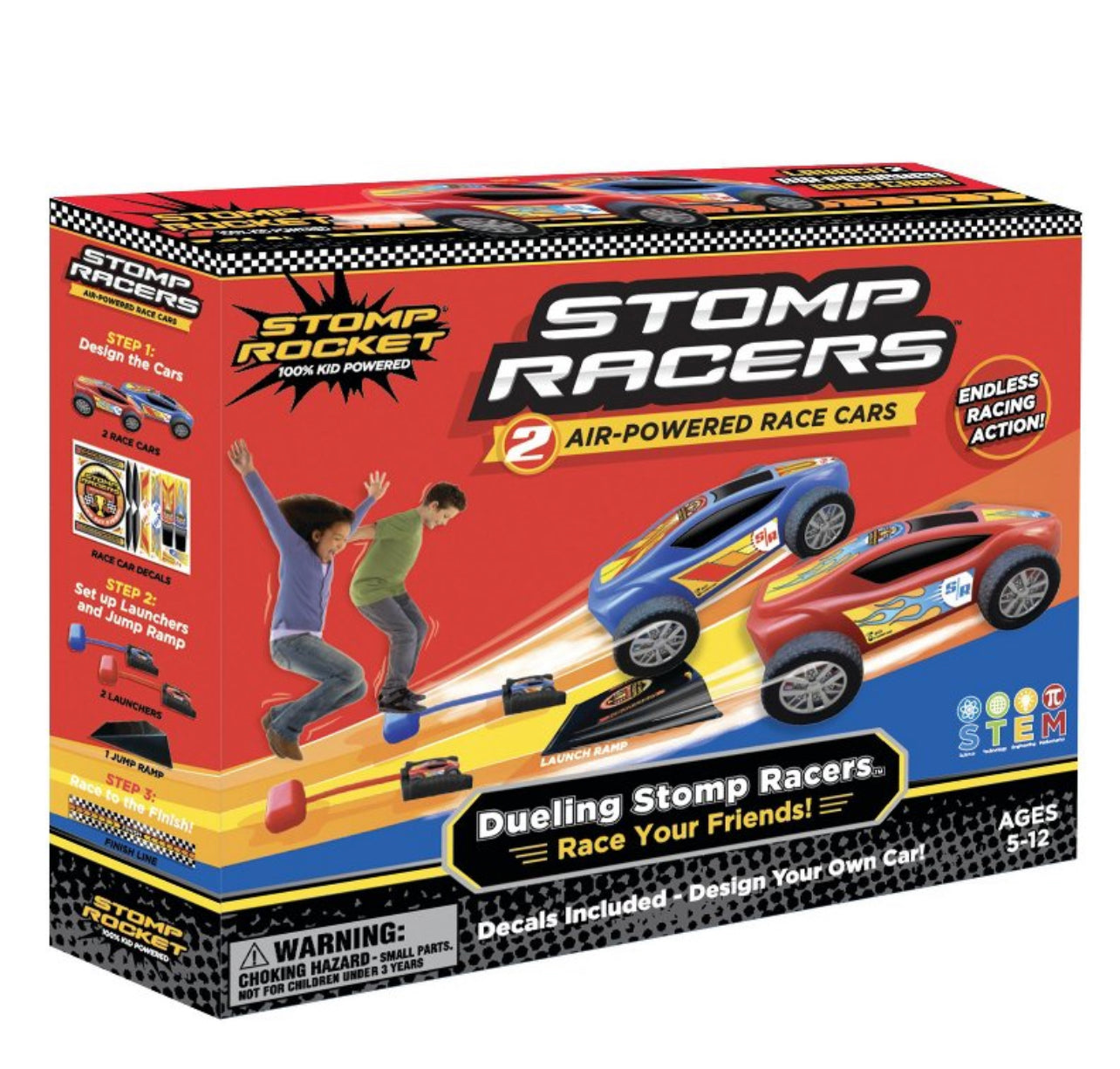 Stomp Rocket Stomp 'n Go Racers