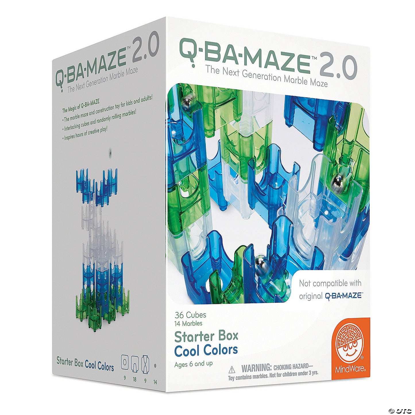 Q-BA-Maze 2.0 Starter Box Cool Colors