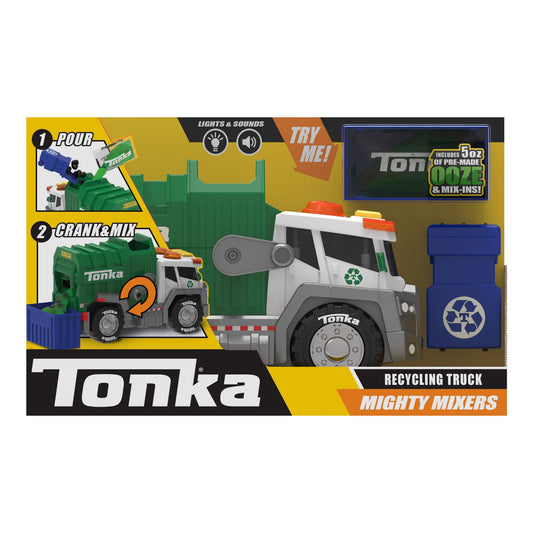 Tonka Mighty Mixers Mega Machines- Recycling Truck