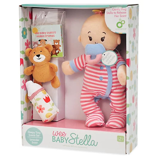 Wee Baby Stella Sleepy Time Doll Set with Lavender Scent