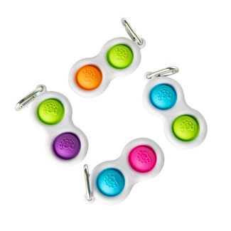 Simpl Dimpl Keychain - Color May Vary